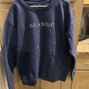 Seaside Navy Blue Sweatshirt